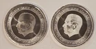 2 2024 1/10 Ounce Troy .999 King Charles 3rd Silver St. Helena Spade Guinea