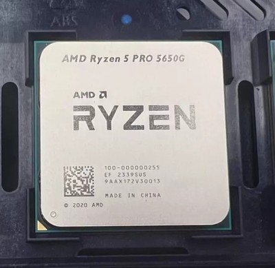AMD RYZEN 5 PRO 5650G AM4 CPU processor r5 5650g 6 core /12T 3.9GHz desktop 65W