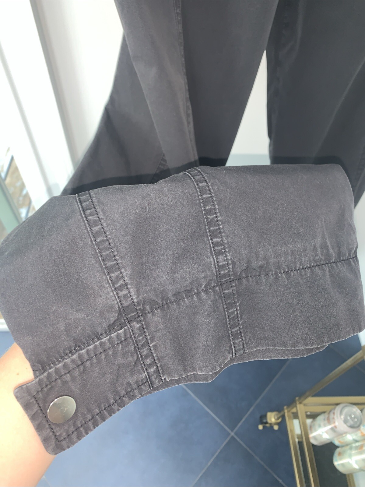 BOTTEGA VENETA Pleated cotton-blend wide-leg pants Size 38  $1200 thumbnail 16