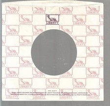 Company Sleeve 45 LIBERTY White w/ Brown Repeating Logo on