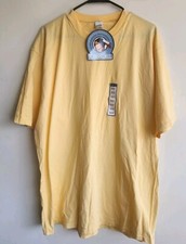 Vintage Cherokee Short Sleeve Crew Neck T-shirt Men's XLT Yellow Made In USA 667
