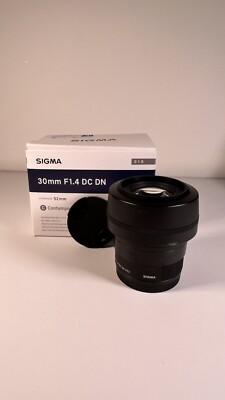 Sigma 30mm f/1.4 DC DN Contemporary Canon EF-M Lens