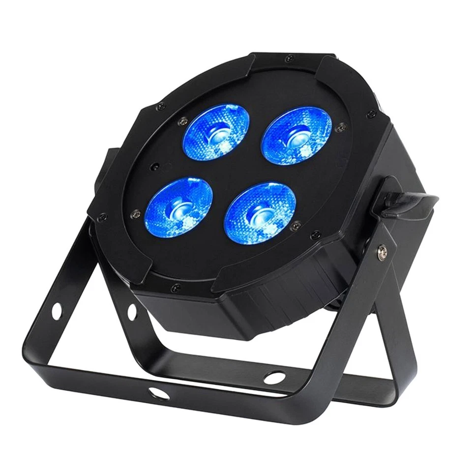 Eliminador Iluminación Mega Hexagonal L Par Luces 4x20 vatios RGBLA + UV LED Y Control Remoto... Foto 2 de 4