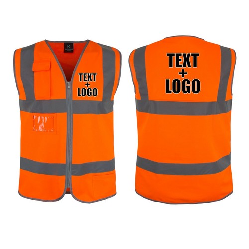 customized safety vest