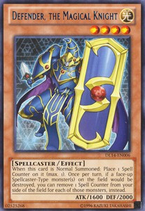 Defender, the Magical Knight - Blue - DL14-EN006 - Rare - Unlimited Edition x1 -