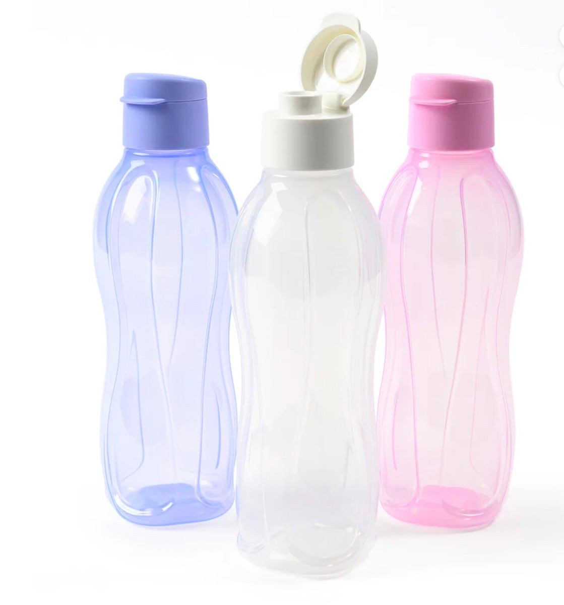 Tupperware ECO Drink Bottle Water Bottles 750ml Pastel Color See