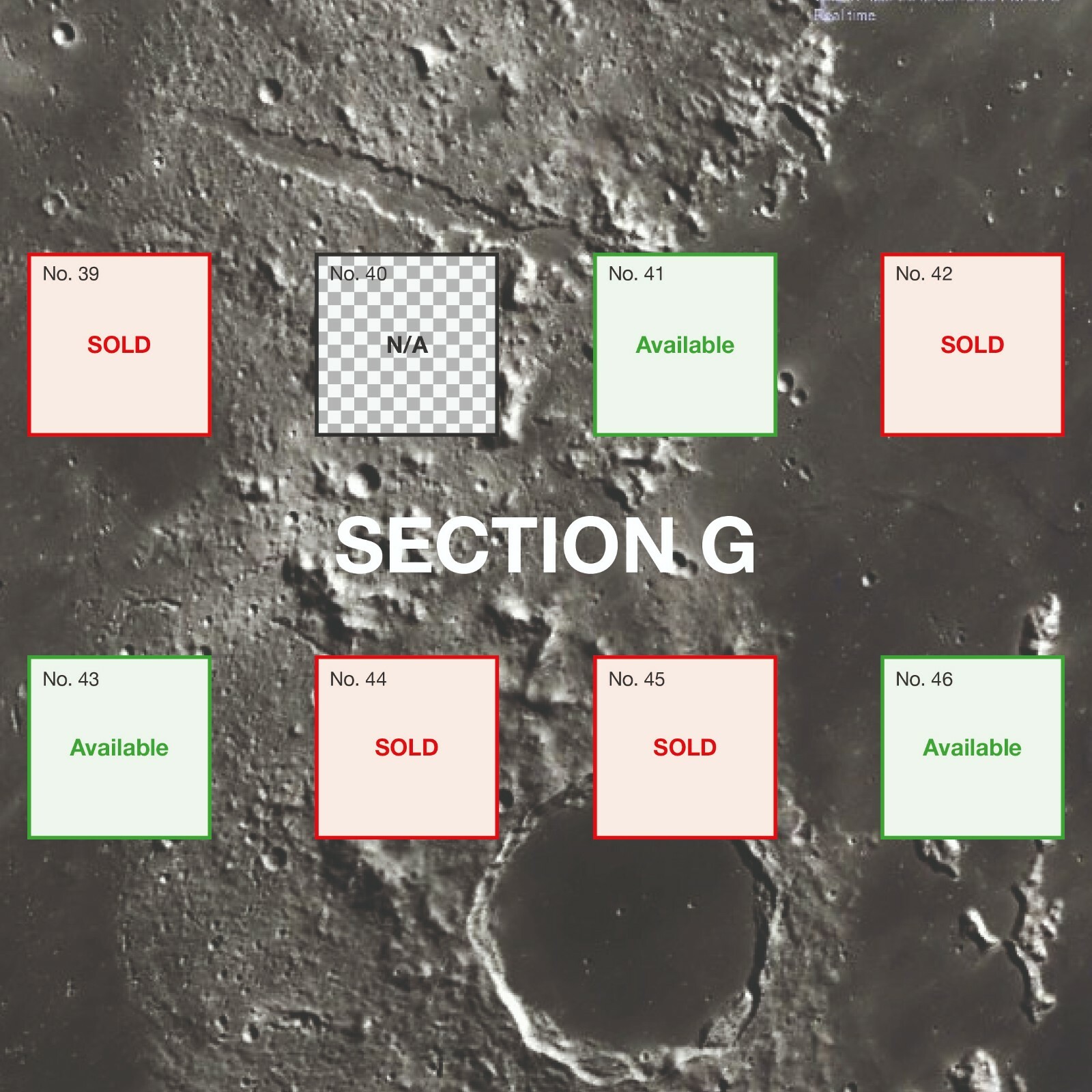 Moon Land [For Sale] 3.6 Acres Certification of Ownership [AVAILABLE