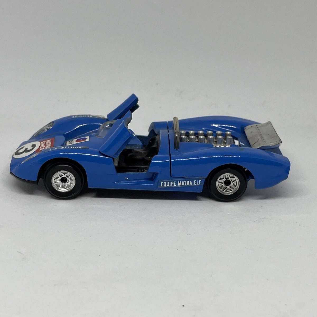 Politoys M16 Matra Simca Sport 660 blue made in Italy 1/43