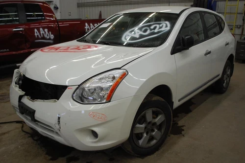 OEM Side View Door Mirror For Rogue Right Blk-Text Pwr Tested Gd Faded