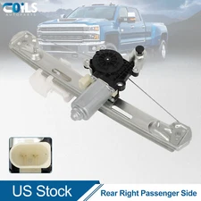 Power Window Regulator For Lincoln LS Rear Right w/ Motor 2000 2001 2002-2006
