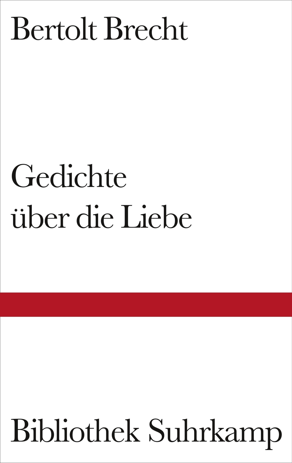 Thumbnail - Bertolt Brecht / Gedichte Über Die Liebe9783518221617