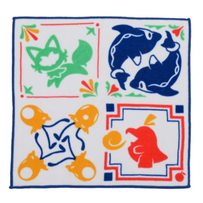 pokemon center Hand towel Scarlet violet handkerchief fuecoco Finizen Toedscool