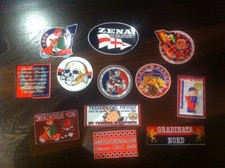 GENOA 12 ADESIVI ULTRAS PEGATINAS AUFKLEBER STICKERS FOSSA DEI GRIFONI SKINHEAD