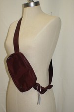 Lululemon Everywhere Belt Bag Crossbody Extended Strap Red Maroon RDMR NEW