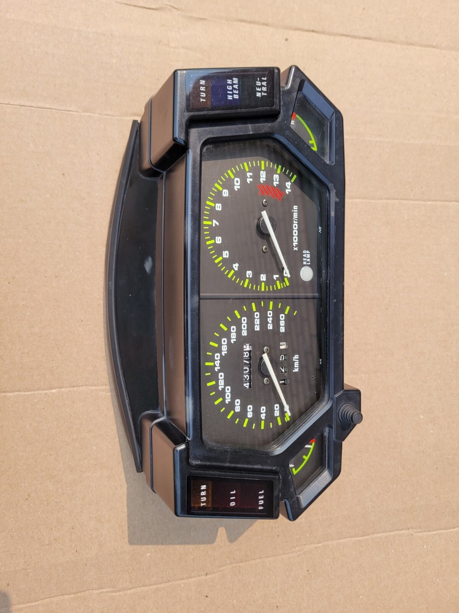 kawasaki zx750, gpx, ninja meter assembly | eBay