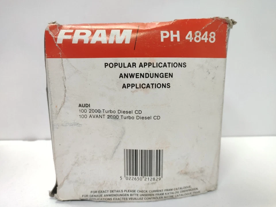 PH4848 FRAM FILTRO OLIO FIAT 131 2.5 D ARGENTA IVECO DAILY Foto 3 de 3