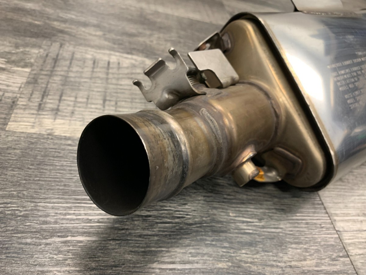 ふくすき L Kawasaki 2008 2009 ZX10R Ninja OEM Muffler Exhaust Slip On