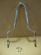 BIG DOG MOTORCYCLES  OEM 12" SISSYBAR w/ HDW FOR 2008-11 PITBULL MODELS CHROME