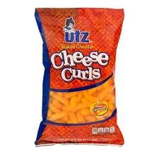 Utz Quality Foods Cheddar Cheese Curls 8.5 oz. Bag