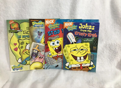 SpongeBob SquarePants Ser.: Stop The Presses,Legends Of Bikini Bottom, Lot Of 4
