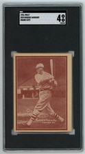 1931 W517 Rogers Hornsby Strip Hand Cut Card #38 SGC 4 Rare READ