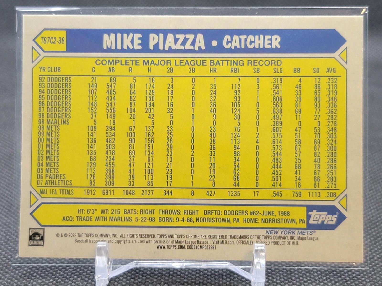 New York Mets *Choose Your Baseball Card* Inserts Rookies Autos (Updated 7/26) - Picture 392 of 512