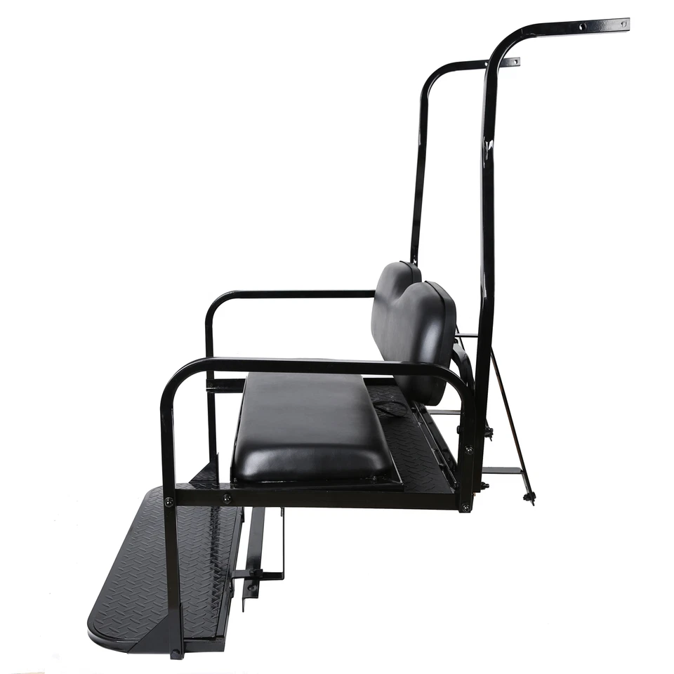 Kit de asiento trasero plegable abatible asiento trasero para carro de golf Club Car DS 2000-2013 400 lb Foto 4 de 4