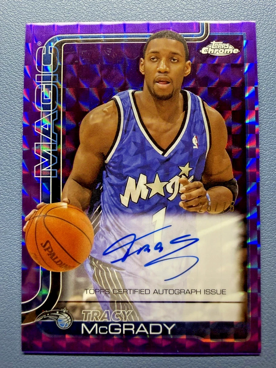 Tracy McGrady Autographed Basketball Trading Cards for sale | eBay