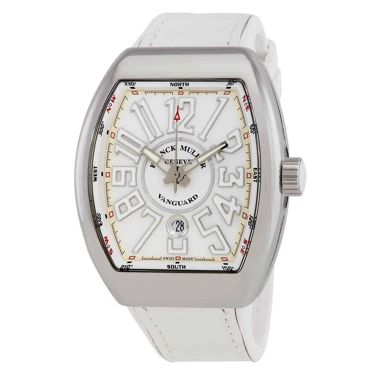 Franck Muller Vanguard Automatic White Dial Men's Watch 45SCWHTWHTWHT-1