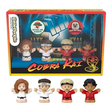 Fisher-Price Little People Collector Cobra Kai Special Edition Figure Set ~New~