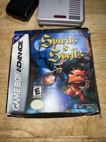 Game Boy Advance SP Classic NES Edition, Original Shell + Spirits & Spells W/Box