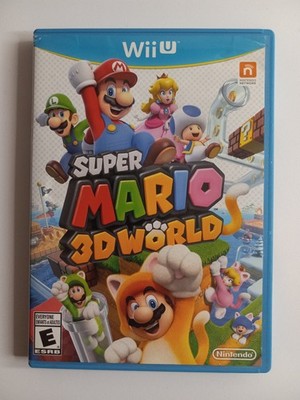 Super Mario 3D World (Nintendo Wii U, 2013) Complete