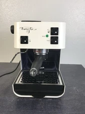 Starbucks Barista Saeco Italy Espresso Machine SIN006 White Tested