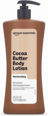 Amazon Essentials Cocoa Butter Body Lotion, Lightly Scented, 20.3 Fl Oz