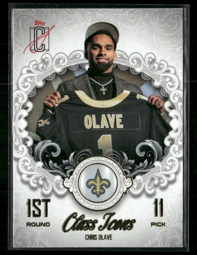 2025 Topps Signature Chris Olave Base (RAW)