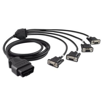 2.1M 6.9ft 1 OBD Male Interface to DB9 Serial RS232 4 Female Port OBD2 OBDII ...