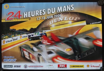 Poster 24 Stunden von MANS 2006 Audi Virage Dunlop ACO Poster 11