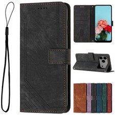 Custodia in pelle per iPhone 17e 16 15 14 13 12 11 Pro Max Mini XR XS 8 portafoglio