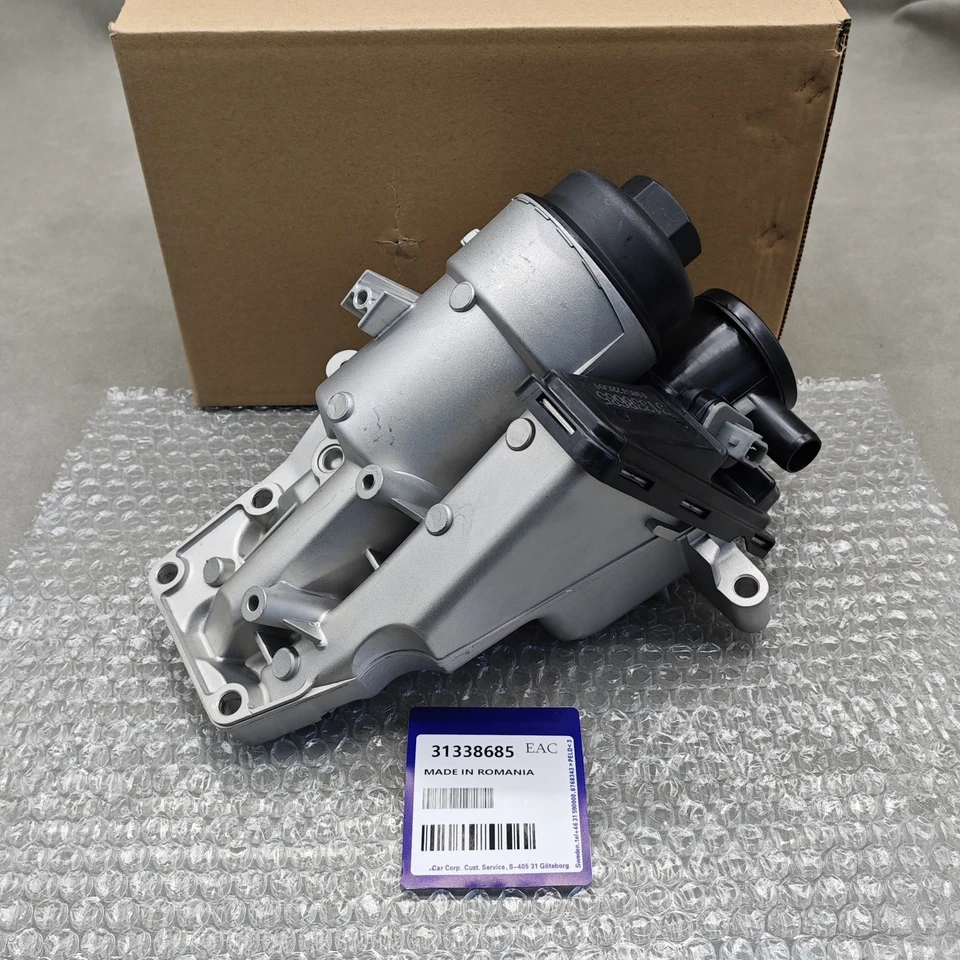 1× Oil Filter Housing 31338685 FOR Volvo S40 V50 S60 V60 XC60 XC70 C30 2004-16 Foto 4 de 4
