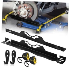 Heavy Duty Toe Alignment Tool Plates Wheel Alignment Tool with 2 Black