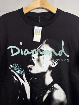 AREA OF DIAMOND 4　BLACK　Tシャツ　Lサイズ Diamond Supply Co. Diamonds for Breakfast Black Graphic T-Shirt