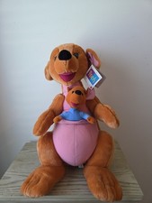Disney Winnie the Pooh Jumbo 21" Large Kanga Roo Plush Stuffed Animal Vintage