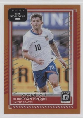2025-26 Panini Donruss Road to FIFA World Cup 88/99 Christian Pulisic #25 5b1