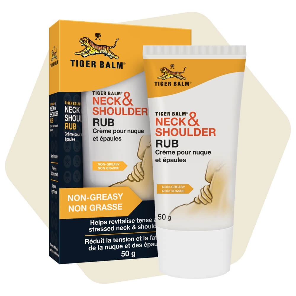 Tiger Balm Neck and Shoulder Rub for Muscle Tension 50g | Tense, stressed neck and shoulders, massage helps relax and revitalise, quick-absorbing, non-greasy, soothing fragrance - Image 2