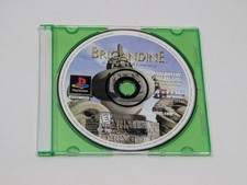Brigandine The Legend of Forsena PlayStation PS1 Disc Only Tested Resurfaced