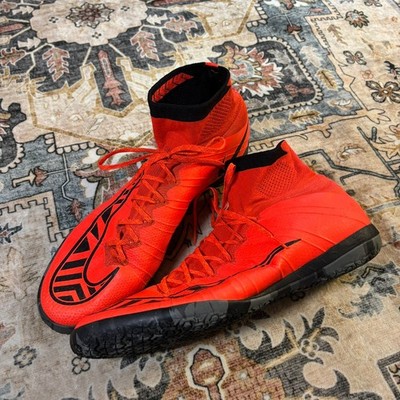 Nike MercurialX Proximo IC Bright Crimson/Black US 12 Indoor Soccer/Football