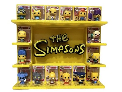 The Simpsons Bitty Pop Display (Breakout Series) (3D Printed)