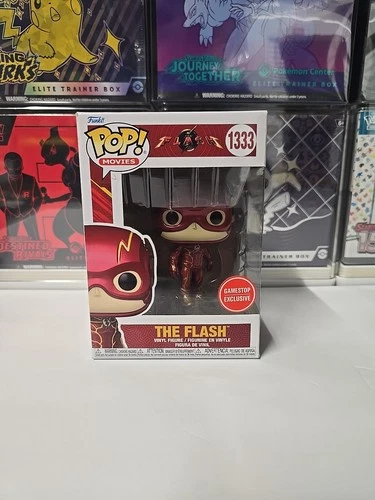 Funko pop! The Flash #1333 (Metallic) Movie: The Flash GameStop Exclusive