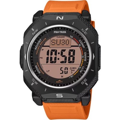 Casio Pro Trek PRG-69-4JF Solar Compass Digital Outdoor Men Watch Orange
