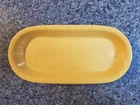 Vintage Fiesta Yellow Utility Tray Relish Tray 10 1/4"  1936-1946